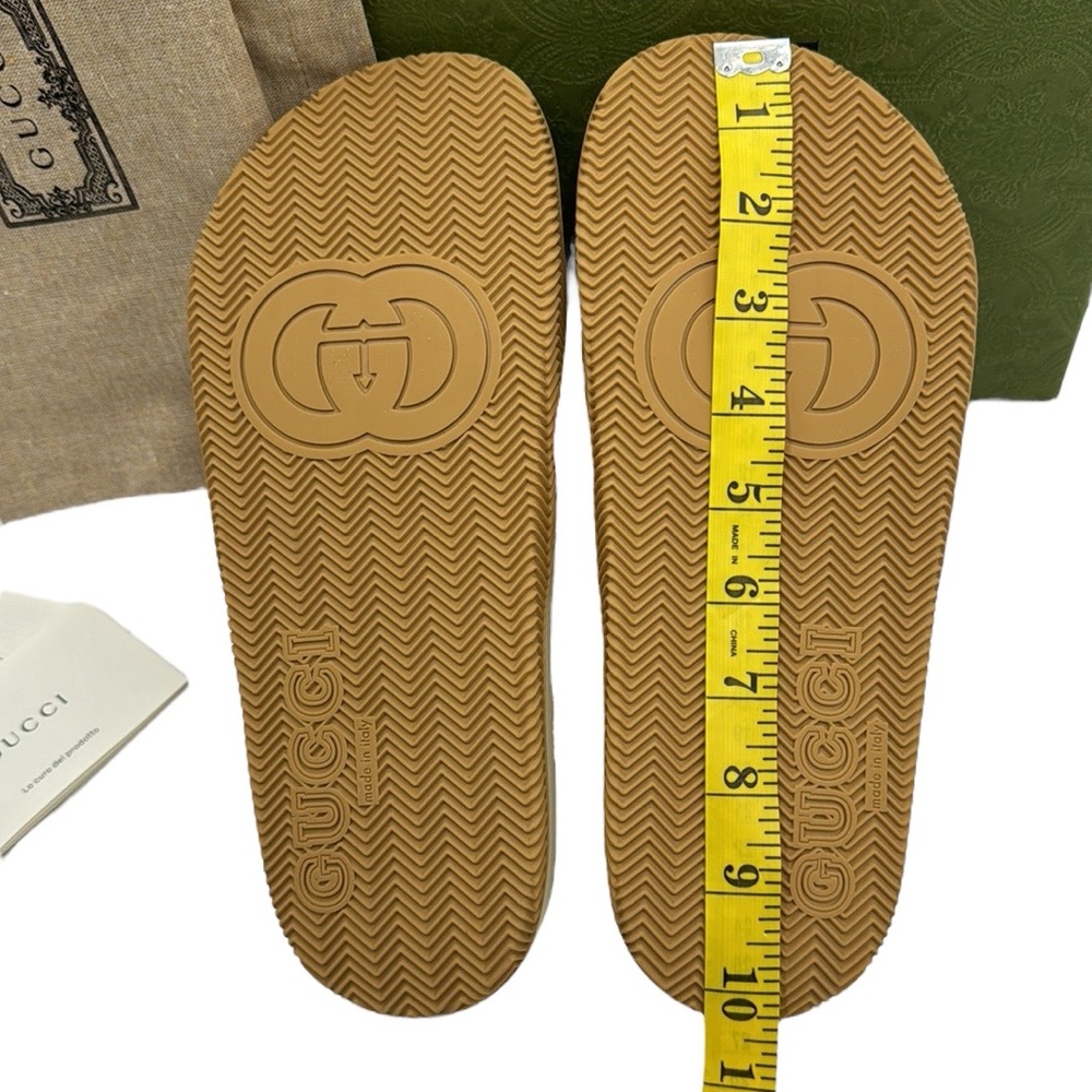 Gucci Interlocking G Slide Sandals Size 39 - Picture 11 of 15